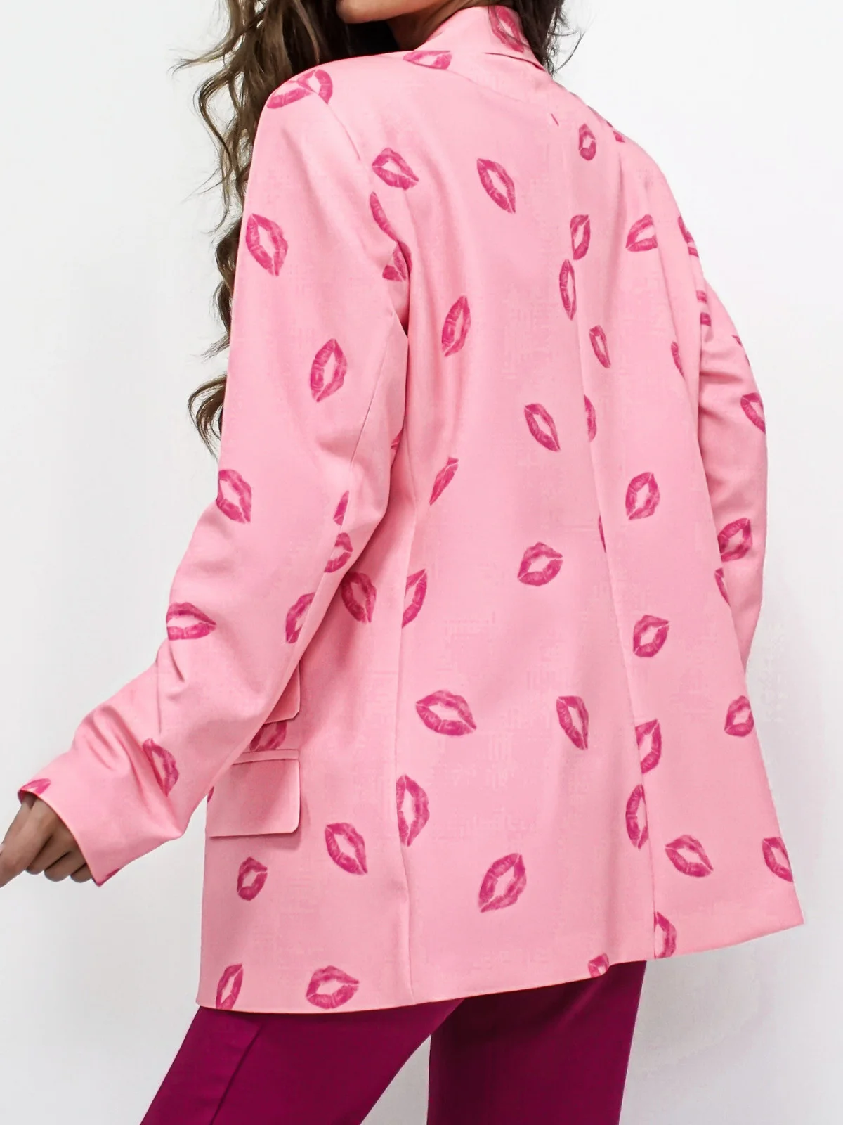 Jackets and coats - Baby Pink Blazer Jacket Trinity